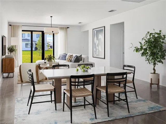 Furniture staged