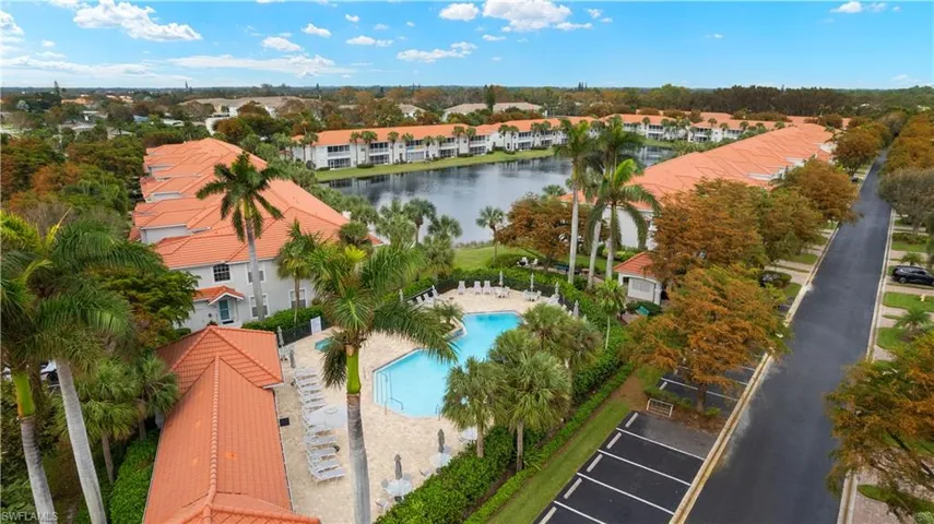 Arielle at Pelican Marsh Residents Pool Overlooking Lake views