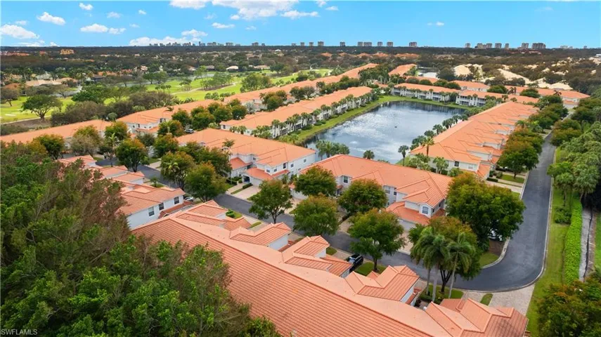 Drone / Aerial Views of Arielle at Pelican Marsh Facing West Towards the Gulf of Mexico.