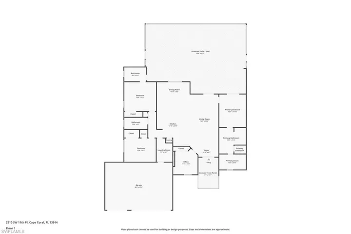 View of room layout