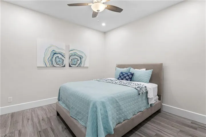 Nicely sized 2nd bedroom.