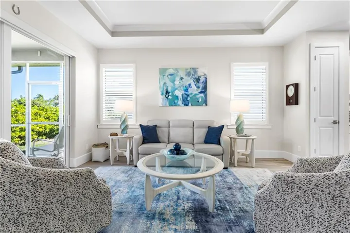 Hurricane impact windows throughout offers peace of mind!