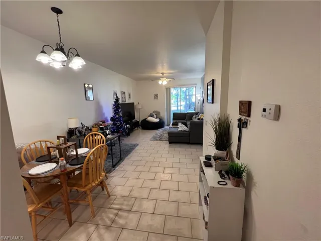 View from entry way