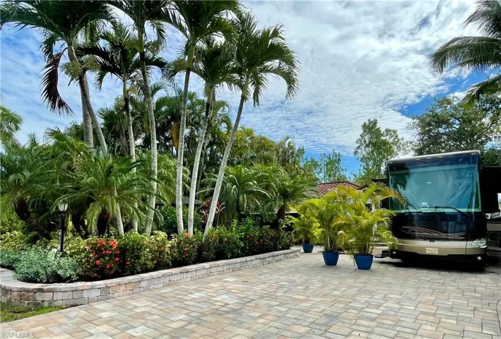 View of vehicle parking