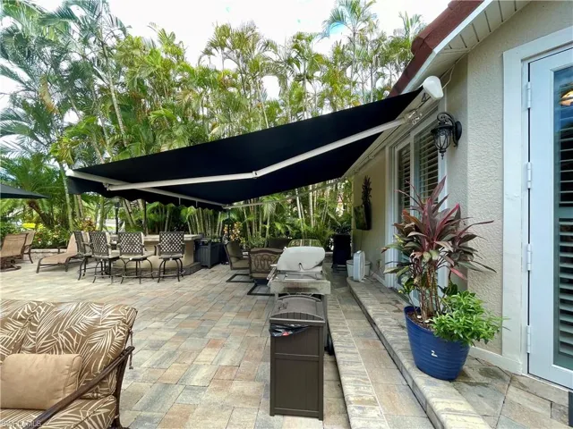 View of patio