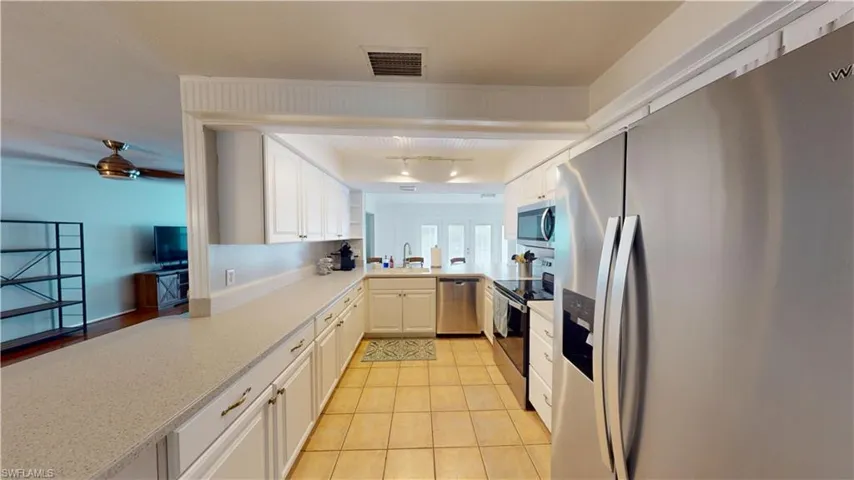 kitchen with stainless steel appliances