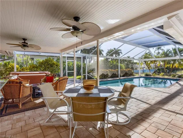 Plenty of covered area on the Lanai