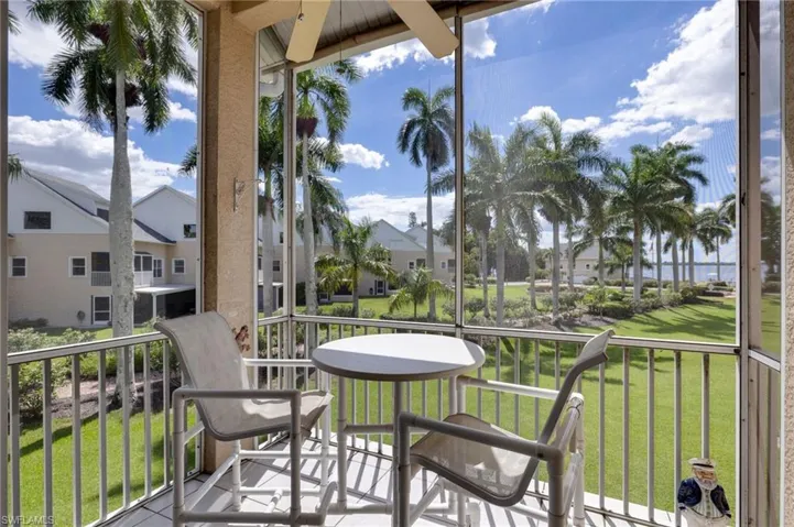 Balcony off of second floor living area
