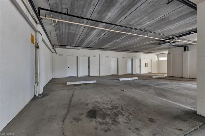 View of parking garage