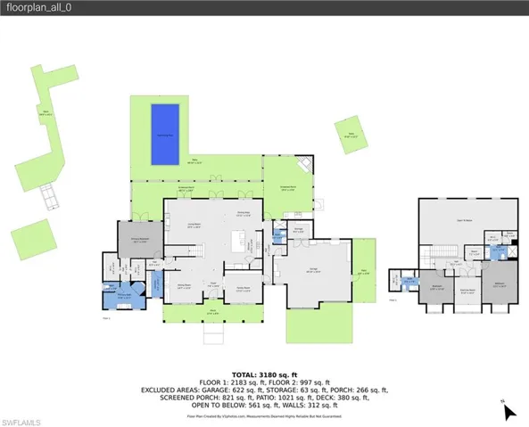 View of floor plan / room layout