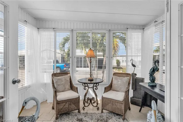 Lots of natural light with outside access and french doors