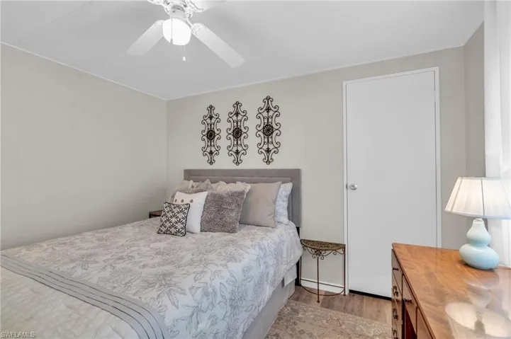 Bedroom featuring LVP floors
