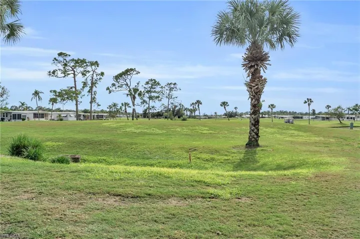 Golf course views
