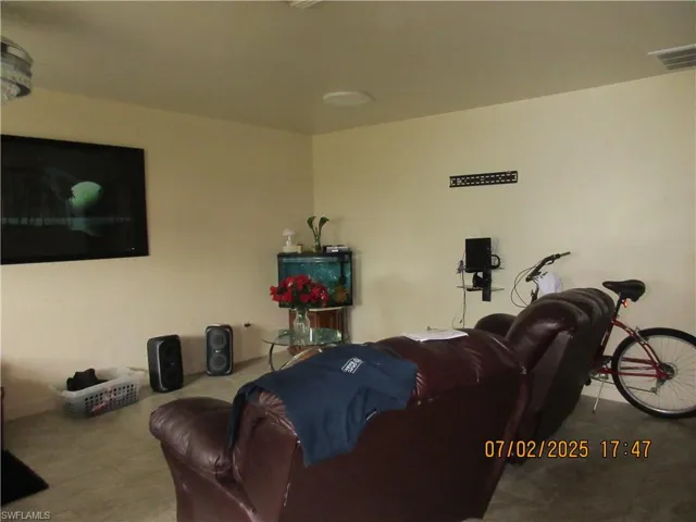 View of living room