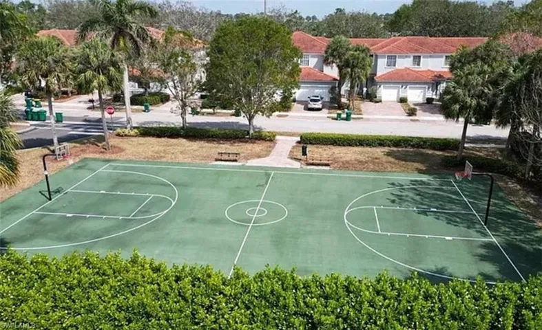 View of basketball court featuring community basketball court