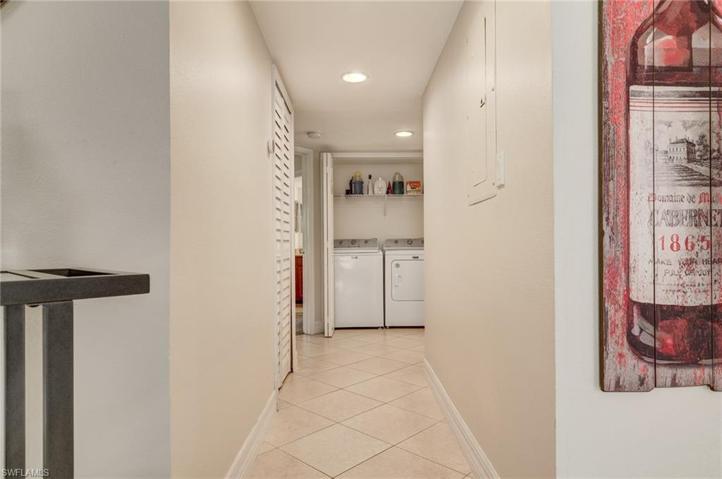 Hall facing laundry from Dining Room