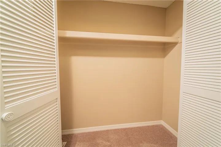 View of closet