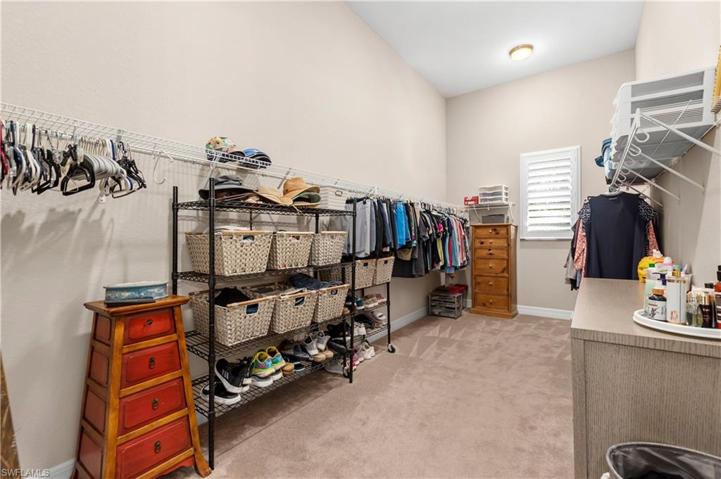 HUGE PRIMARY CLOSET