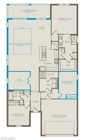Floor plan with structurals