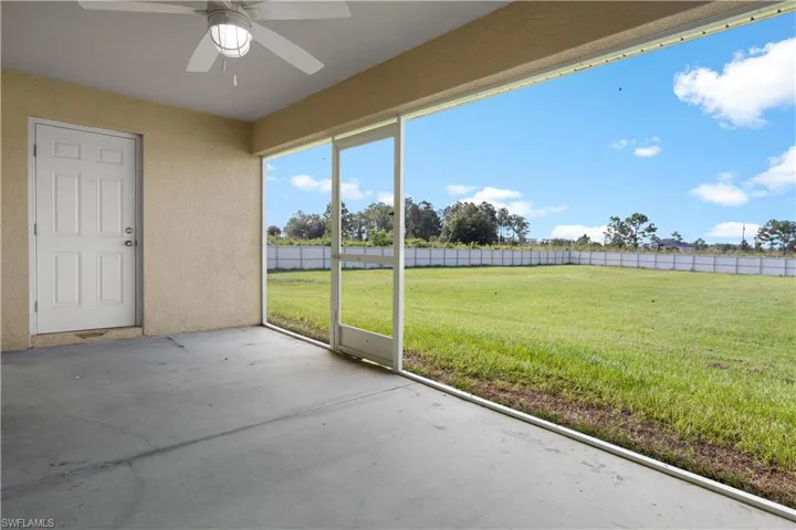 Screened-in Back Patio/Lanai Area