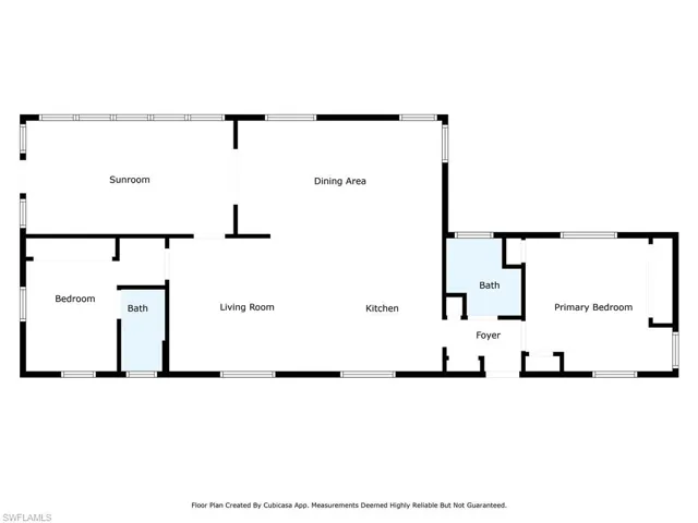 Floorplan without dimensions.