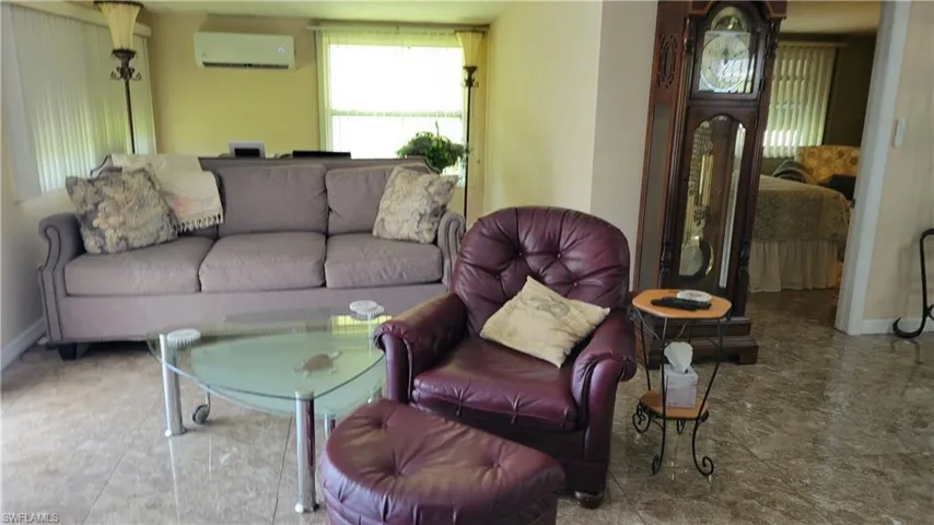 Nicely sized living room.