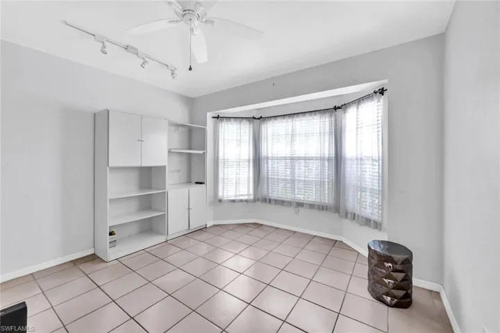This is the second guest bedroom with a closet. This is the room at the front of the house.