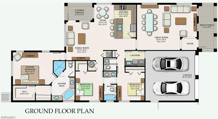 View of home floor plan