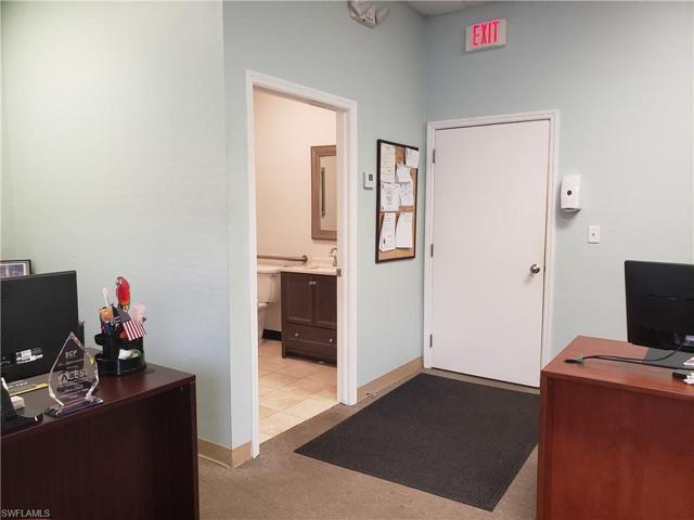 Office Area / Restroom & Warehouse Entrance