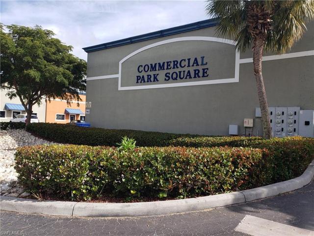 Commercial Park Square Building Signage