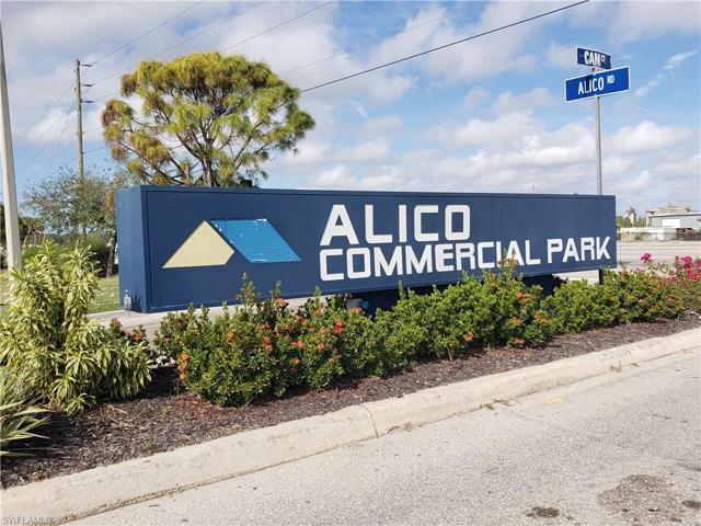 Alico Commercial Park Signage