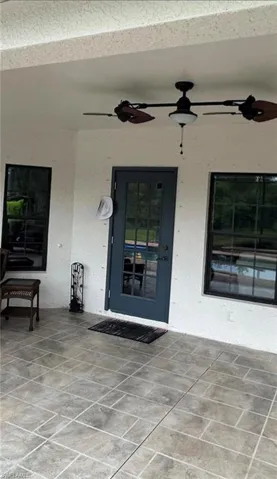 Sample of pool deck