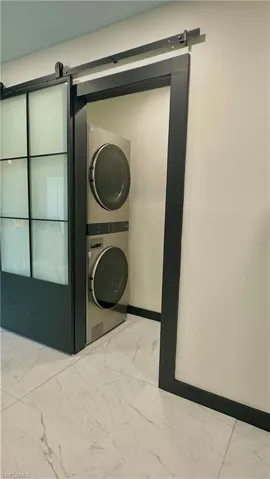 Walk-in Pantry & Laundry Combo, Samsung Front-Loaders Included