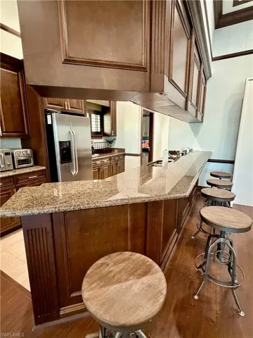 Clubhouse kitchen for gathering and parties