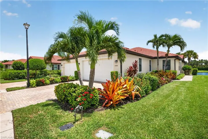 Beautiful landscaped yard