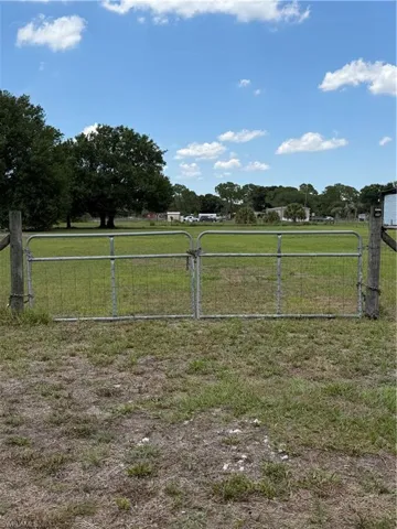 Gated and partially fenced; culvert already there