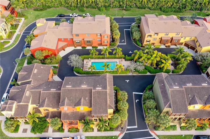 Quad #5 Pool aerial