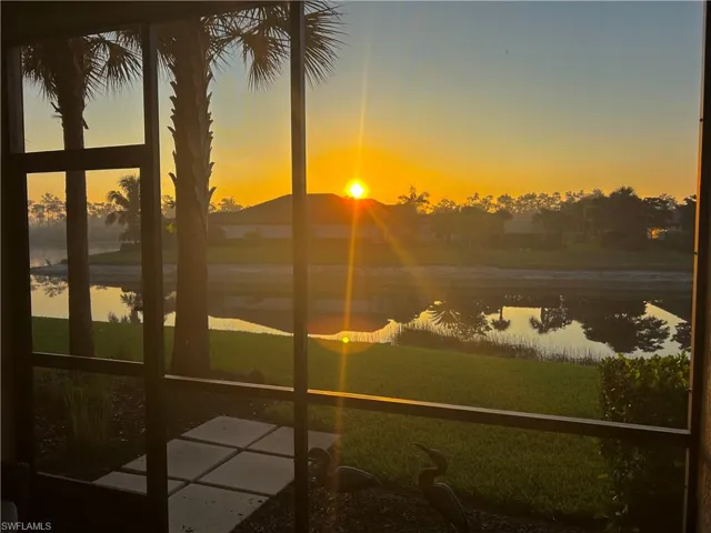 Su rise from the lanai