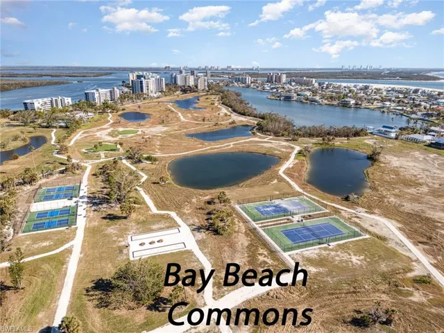 BAY BEACH COMMONS AMENITY:  PICKLEBALL, TENNIS AND BOCCE BALL COURTS; CHIPPING GREEN; PUTTING GREEN; WALKING/BIKING PATHS