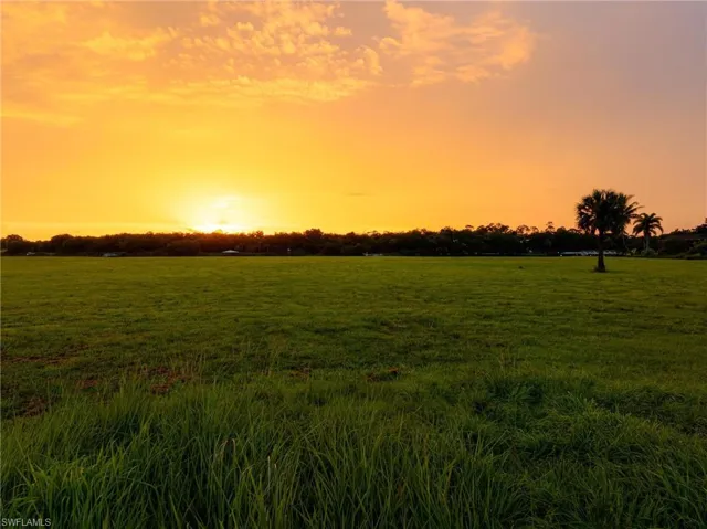 View of nature at dusk