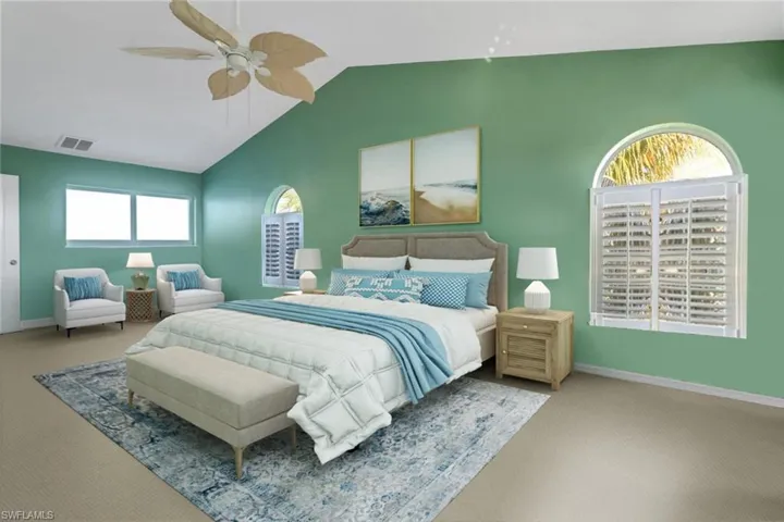 Owner's Suite VIRTUALLY staged