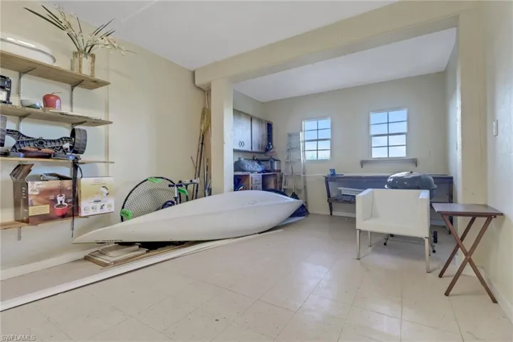 Storage area and work space on Ground Floor