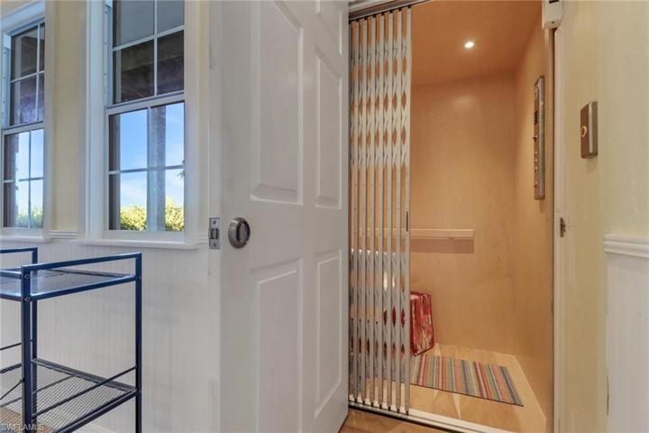Private Elevator opens to main floor Kitchen area