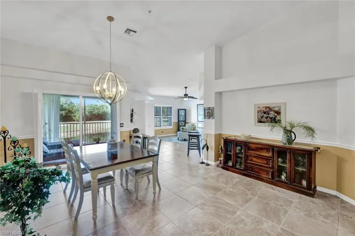 Spacious dining area with plenty of natural light.