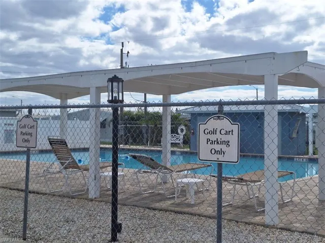 View of Galaxy pool