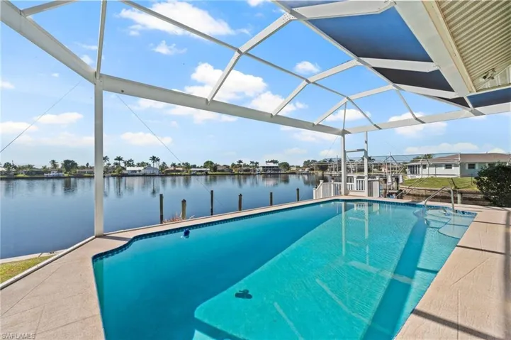 Heated Pool w/ Picture Window views of the Lake