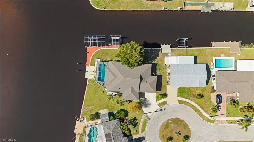 Aerial View of Little Lake Michigan