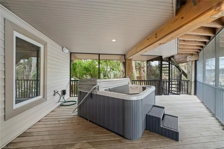 Located off guest bath