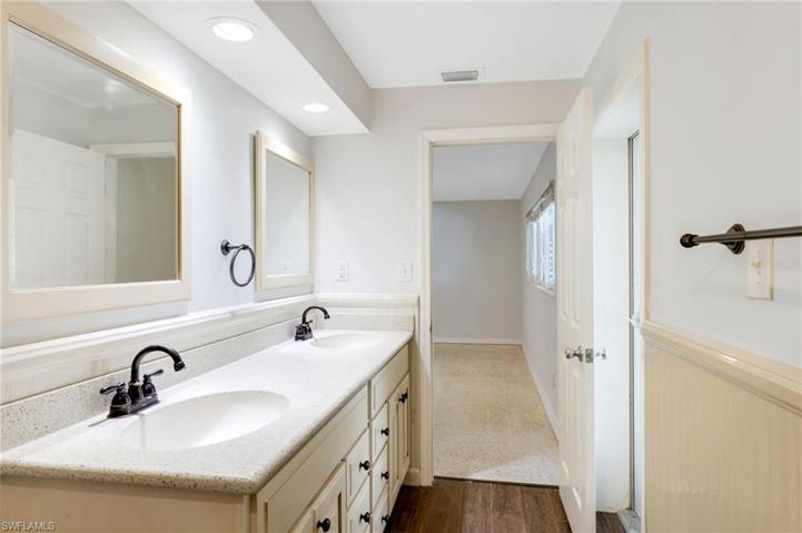 Master Bath with door leading to the pool
