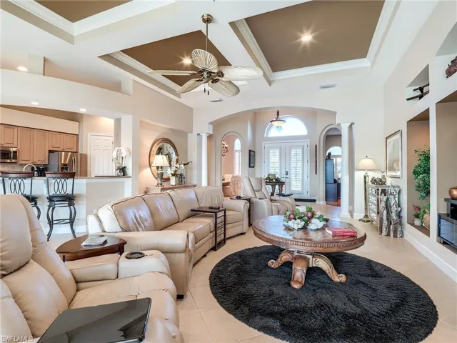 The Covington model is great for entertaining inside otr out.